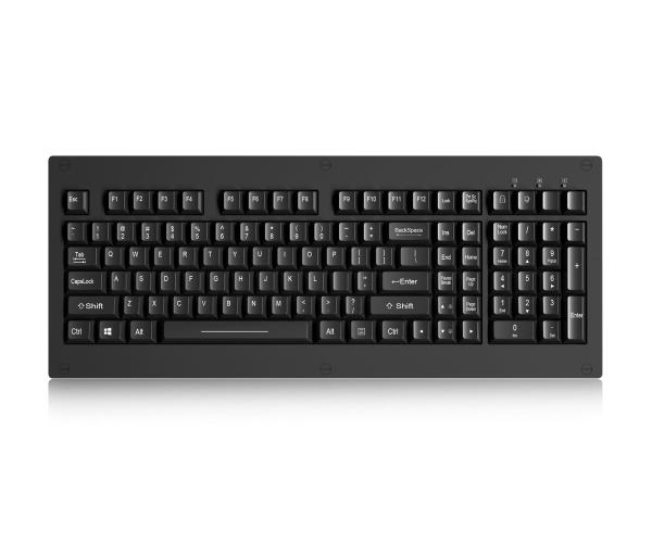 Cheap 461G Panel Mount Keyboard 107 Keys Mechanical Keyboard Military MIL STD for sale