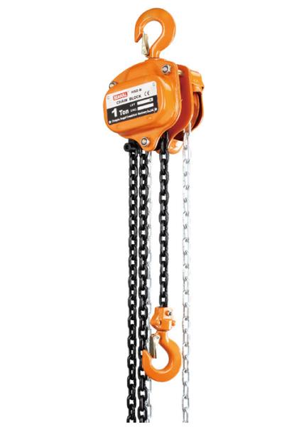 Cheap Portable Hand Operated Chain Blocks With Drop Forged Hooks for sale