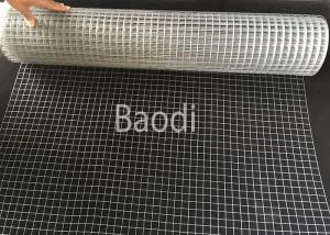 Zinc Coated Iron Welded Wire Netting Square Mesh Hole Packed In Roll