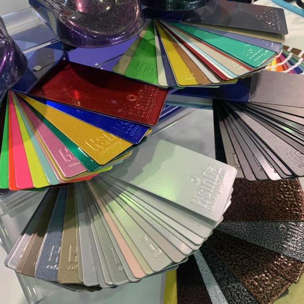 Cheap Thermosetting Epoxy Polyester Powder Coating , Ral Powder Coat For Metal Furniture for sale