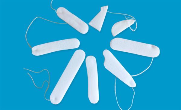 Cheap FESS Nasal Packing For Nosebleeds With  Strings Soft Antibacterial Nasal Stent for sale