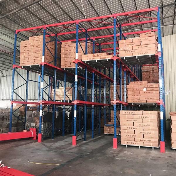 Cheap Q235B Drive Pallet Racking SGS Pallet Racking System for sale