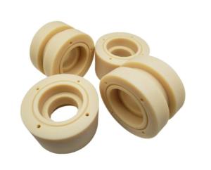 High Elastic Modulus PEEK Injection Molding Round Plastic Bushing