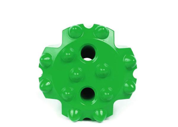 Cheap Mining Quarrying Threaded Button Bits 76mm T38 Flat Face Domed Parabolic for sale