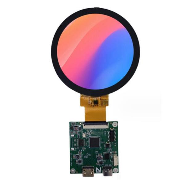 Cheap HDMI TFT LCD Display 4 Inch Round, Circular TFT LCD 4" With MIPI Interface for sale