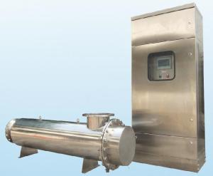 China Stainless Steel Pipeline Ultraviolet Disinfection Unit 220V / 380V With CE Certificate on sale