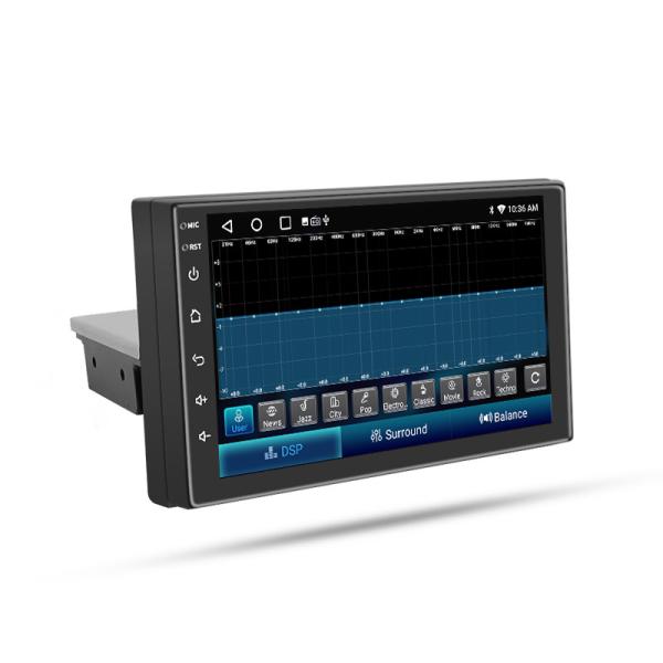 Cheap 4 Core Car Android Navigation 7 Inch 1 DIN DVD Player With Radio MP5 USB for sale