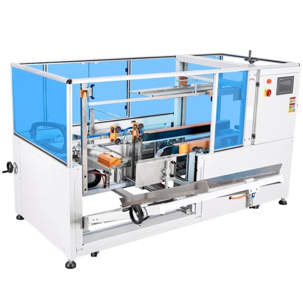 Cheap High Speed Box Automatic Carton Erector Machine PLC Control for sale