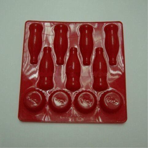 Cheap Food Standard PP Plastic Ice Mould，Customize various ice tray molds, 4-cavity spherical silicone ice tray for sale