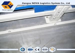 4500kgs Max Narrow Storage Rack High Density Storage , Selective Pallet Racking System
