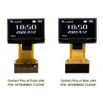 0.96 Inch OLED Display Module 128x64 Pixel SPI I2C Interface Plug-In Connection