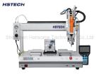 Aluminum Material Desktop Screw Machine 4 Axis Chain Moving Closed Loop