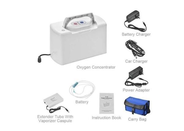 Cheap Portable Oxygen Machine Home Use Portable Oxygen Generator 1.5~3L / Min 30% Concentration for sale