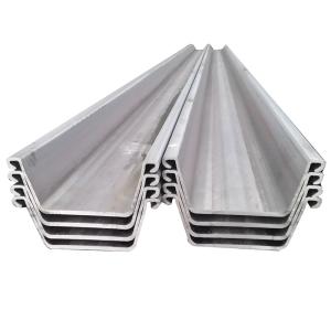 Customizable Cold Formed Sheet Piles With Length Options Available
