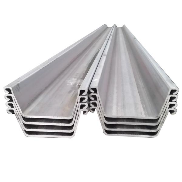 Cheap Customizable Cold Formed Sheet Piles With Length Options Available for sale