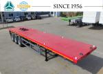 Best Tri-Axle Flat Deck Trailer 3 Axle 40 Ft Flatbed Trailer Flatbed Semi Trailer wholesale