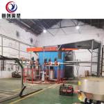 A stable rotary molding machine capable of producing insulated boxes for optimal