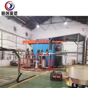 A stable rotary molding machine capable of producing insulated boxes for optimal performance