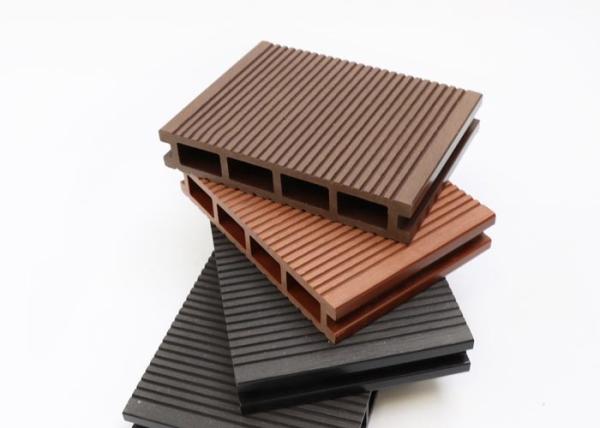 Cheap Co Extrusion Exterior WPC Decking Hollow Composite Decking Board for sale