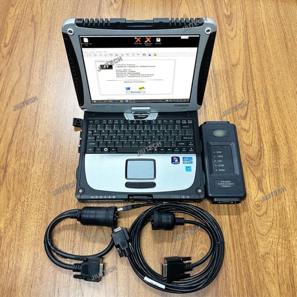 Cheap CF19 Laptop+ET4 Communication Adapter III Comm 3 With ET Diagnostic Interface+sis Software+Flash Software For CAT for sale