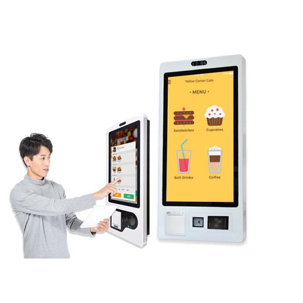 Cheap Automated Self Cashier Machine Shops Barcode Scanner Checkout Touch Screen Payment Kiosk for sale