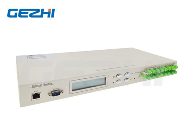 Cheap Multi-channel Singlemode Multimode Optical Link Selector Optical Switch for sale