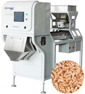 Customized Shrimp Sorting Machine 0.5 t/h 800KG Belt type Anti Fragmentation
