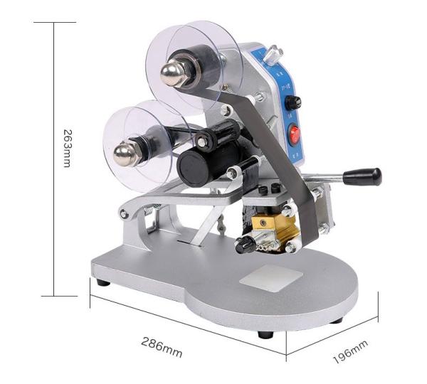 Cheap 25mm Manual Portable Date Coding Machine High Precision Easy Operation for sale