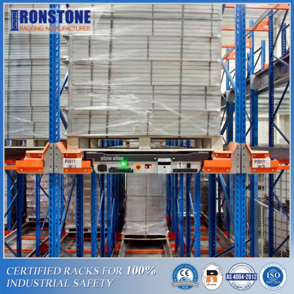Cheap Semi-automated Radio Shuttle Runner Racking With Efficient Supply And Distribution for sale