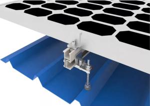 China 304 Stainless Steel Solar Panel Mount Rack Hanger Bolt For Metal Roofing System on sale