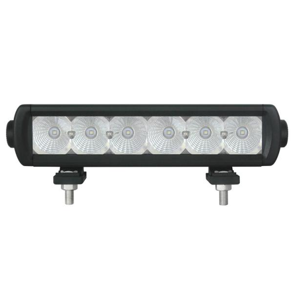 Cheap 1 PCS 6000K Slim Single Row LED Light Bar 18w 9 Inch 1620lm Output for sale