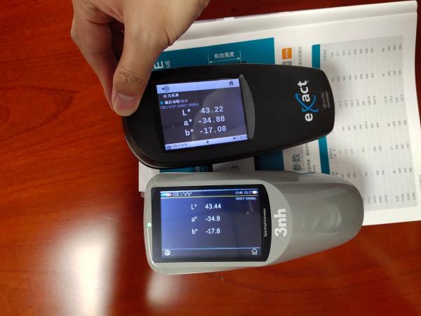 Cheap YD5050 3nh Spectrophotometer CMYK Colorimeter With Pantone Color Code PC Software for sale