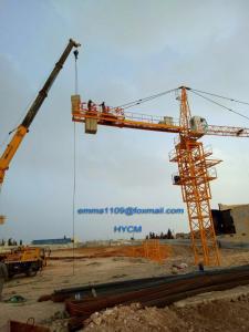 5 tons Max. Load Topkit Tower Crane QTZ5013 50mts Boom 1.3tons Tip Load