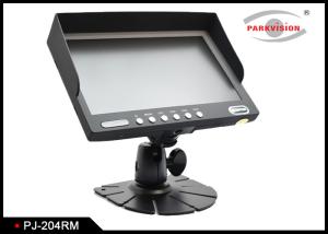 Standalone Quad TFT LCD Bus Rear View Camera Monitor 7 Inch With Sunshade
