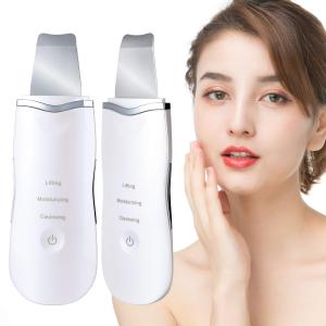 China Electric Rechargeable Facial Scrubber Machine Facial Exfoliator Cleansing Tool on sale