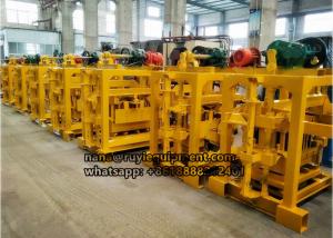 semi-automatic concrete block machine for hollow blocks paving blocks