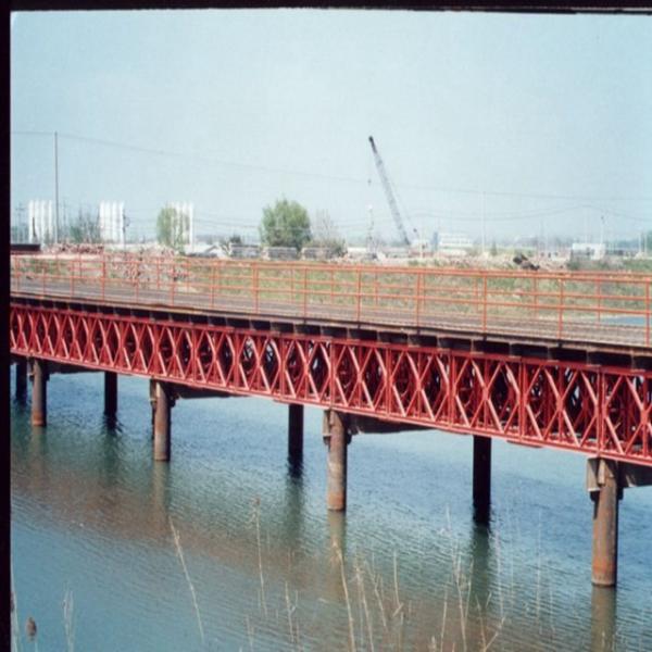 Cheap 60m Temporary Modular Bailey Bridge Portable Foot for sale