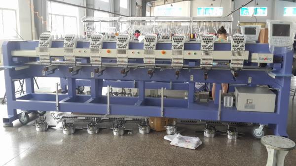 Cheap Touchscreen / LCD Display Cap Embroidery Machine Easy Operattion for sale