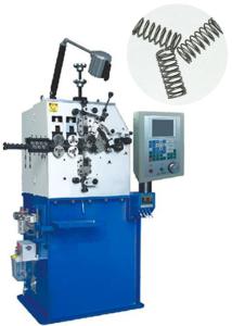 Best Automatic Oiling CNC Spring Coiler , Fast Debug Flat Spring Manufacturing Machine wholesale