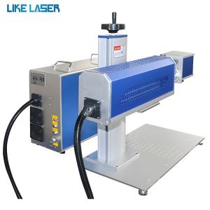 China 0-1.2mm Marking Depth Air Cooling CO2 Laser Engraving Marking Machine for Custom Logo on sale
