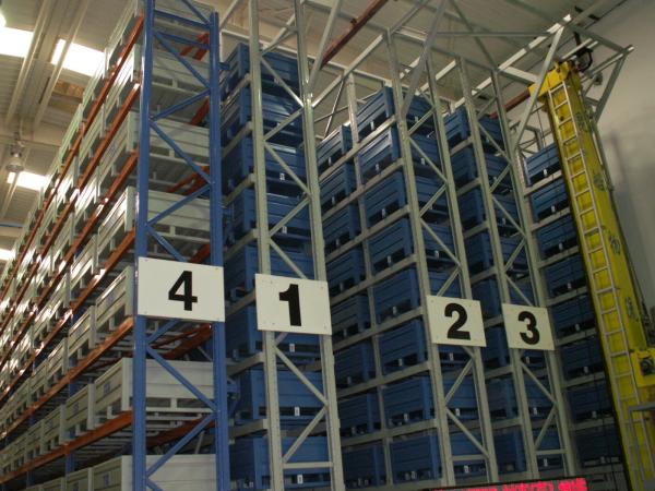 Cheap Automatic Storage and Retrieval Pallet Racking System for sale