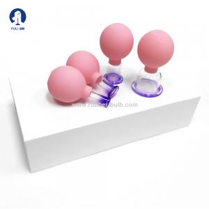 Best 4pcs 15/25/35/55mm Chinese Traditional Single Glass Cupping Therapy Hijama Glass Fire Cupping Set wholesale