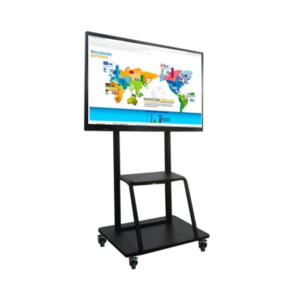Cheap Free Stand All In One Touchscreen Monitor  3840 * 2160 Resolution For School Meeting Room for sale
