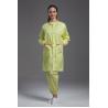 Buy cheap Anti Static ESD labcoat smock Resuable Class1000 with straight open zipper stand from wholesalers