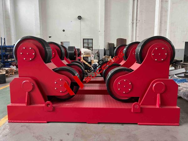 Cheap 80 Ton Self Aligning Welding Rotator Variable Frequency Driver for sale