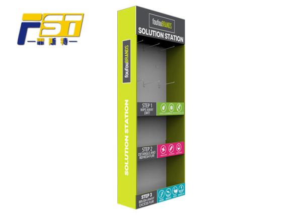 Cheap Moisture Resistant Side Wing Display With Tires Convenient Glossy / Matt Varnishing for sale