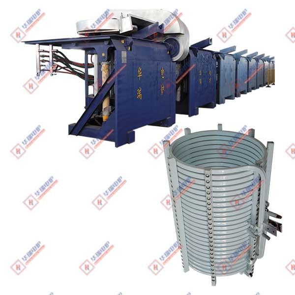 Cheap High Power Saving bronze Copper Melting Furnace Low Noise Safety System for sale