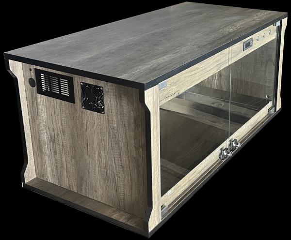 Cheap Easy Assembly Wooden Reptile Enclosure With Temperature Controller for sale