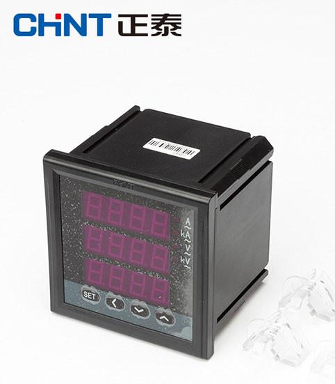 Cheap Digital 1/3 Phase Low Voltage Components 600V 50A Ammeter Voltmeter PN-666s Combination Meter for sale