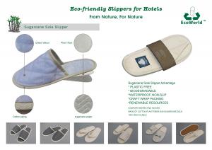 China Eco Friendly Hotel SPA Slippers Disposable  Open Toe Close Toe on sale